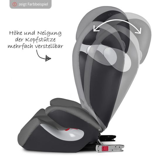 Cybex Kindersitz Solution M-Fix - Pepper Black Dark Grey