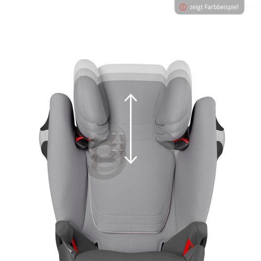 Cybex Child seat Solution M-Fix - Pepper Black Dark Grey