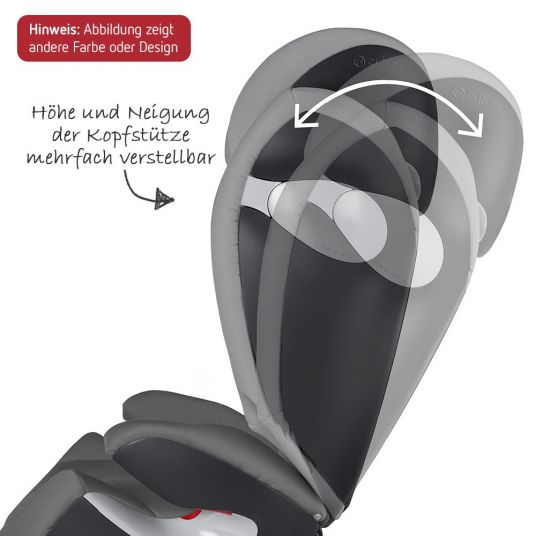 Cybex Kindersitz Solution M - Graphite Black