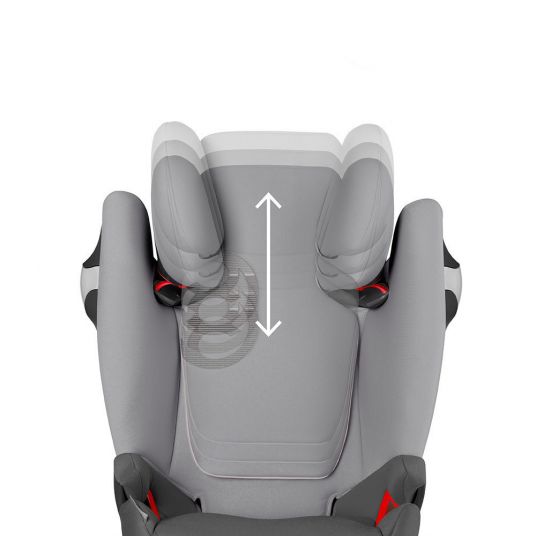 Cybex Kindersitz Solution M - Manhatten Grey Mid Grey
