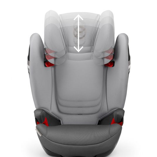 Cybex Child seat Solution S-Fix - Manhattan Grey Mid Grey