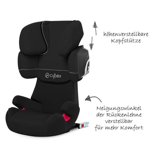 Cybex Kindersitz Solution X2-Fix - Pure Black