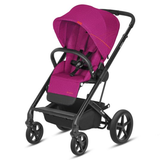 Cybex Balios S & Cot S Combi Stroller - Passion Pink Purple