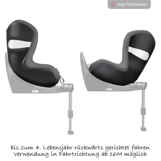 Cybex Reboarder-Kindersitz Sirona M2 i-Size - Graphite Black
