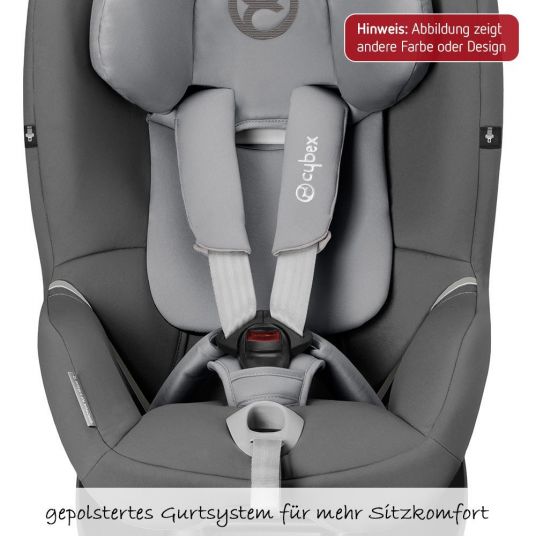 Cybex Reboarder-Kindersitz Sirona M2 i-Size inkl. Base - Graphite Black