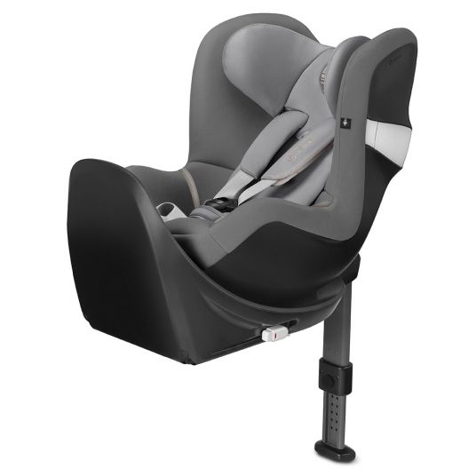 Cybex Reboarder-Kindersitz Sirona M2 i-Size inkl. Base - Manhattan Grey Mid Grey