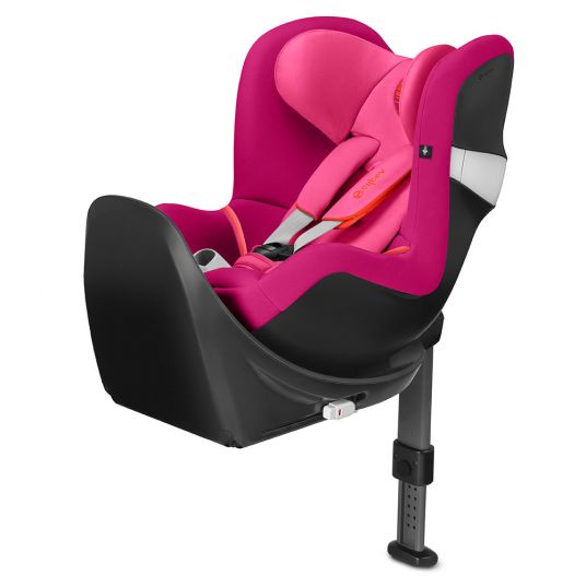 Cybex Reboarder-Kindersitz Sirona M2 i-Size inkl. Base - Passion Pink Purple