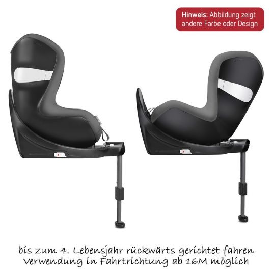 Cybex Reboarder-Kindersitz Sirona M2 i-Size inkl. Base - Stardust Black