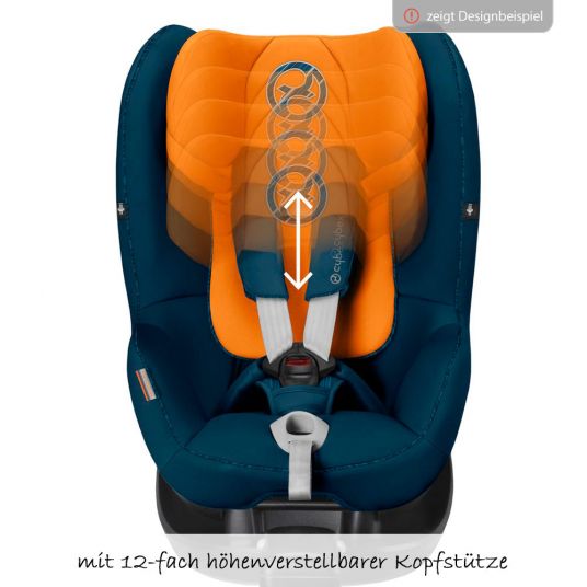 Cybex Reboarder child seat Sirona M2 i-Size with Sensorsafe incl. Base M - Manhattan Grey Mid Grey