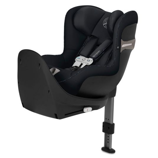 Cybex Reboarder-Kindersitz Sirona S i-Size mit Sensorsafe inkl. Base M - Urban Black