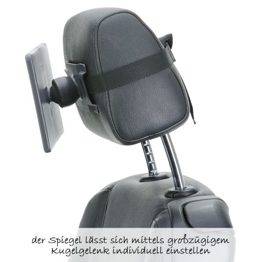 Diago Car safety mirror for baby car seat and reboarder