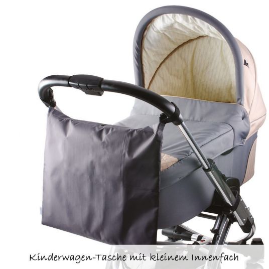 Diago Einkaufstasche für Kinderwagen - Grau