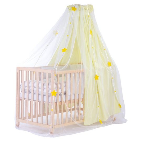 Diago Insektenschutz Star Sky für Kinderbett mit Himmel - Weiß