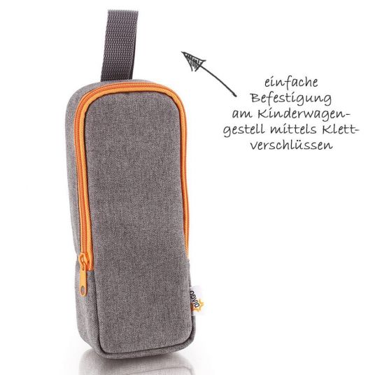 Diago Insulated Bag Deluxe - Gray Orange