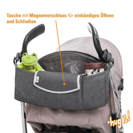 Diago Kinderwagen-Organizer Hug it! Universal + Befestigungssystem