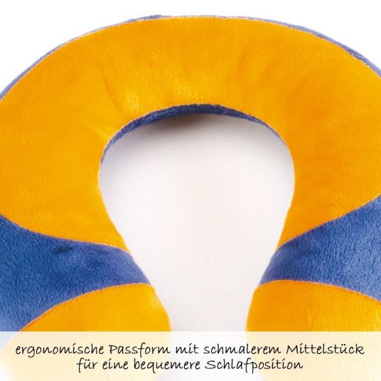 Diago Neck pillow - Blue Orange