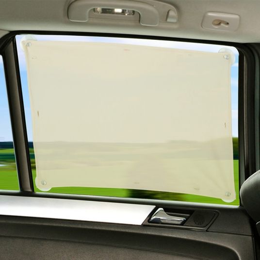 Diago Sun protection cloth for side windows - Ivory