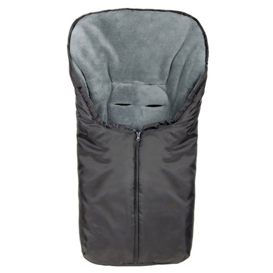 Diago Thermal footmuff for baby car seat - Black Grey