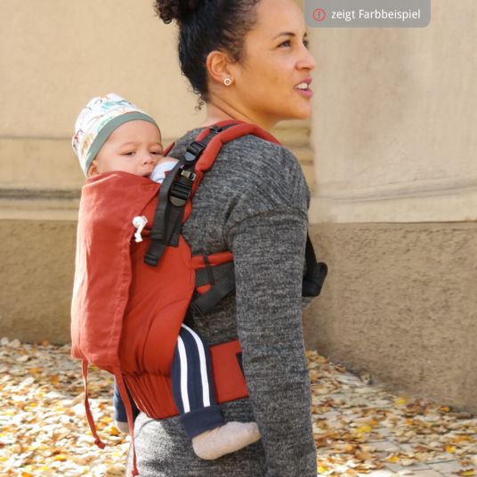 Didymos DidyFix Fullbuckle baby carrier from birth - 3.5 kg - 20 kg - squat-spread position, tummy, back and hip carry, 100% organic cotton - Olive