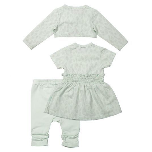 Dirkje 3-piece set dress + bolero + leggings - Ice Cream Mint - size 56