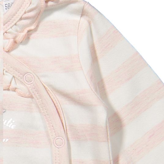 Dirkje Jumpsuit Little Miss Cutie - Stripes Pink White - Size 50