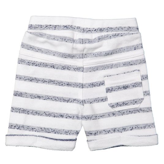 Dirkje Shorts - Stripe White Navy Melange - Size 56