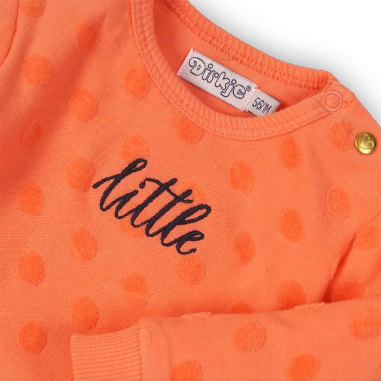 Dirkje Sweatshirt Little - dots Orange - size 56