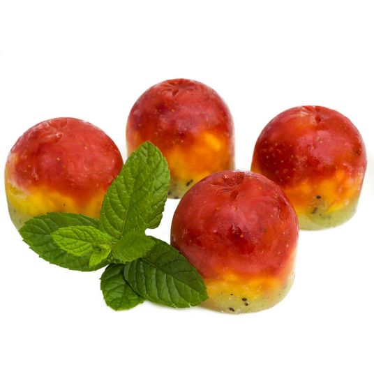 Divata Frieries set of 2 - berry / orange