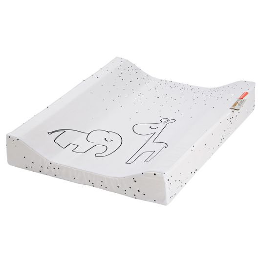 Done by Deer Foil changing mat 2-wedge - Dreamy Dots - White