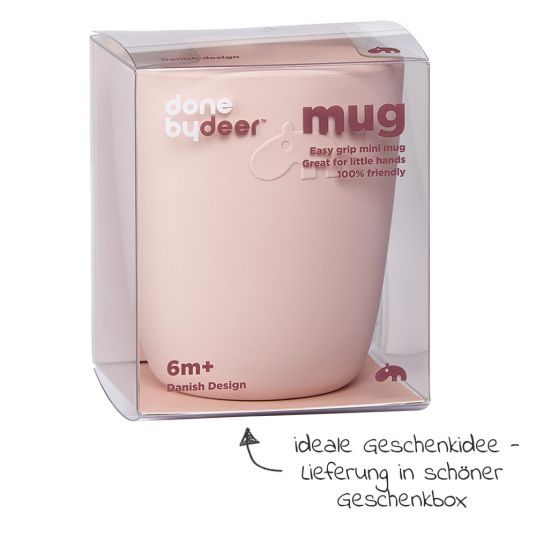 Done by Deer Silicone drinking cup - Pink