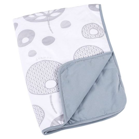 75 x 100 cm, Dot Grey/ White Meyco Baby Blanket 100% Cotton 