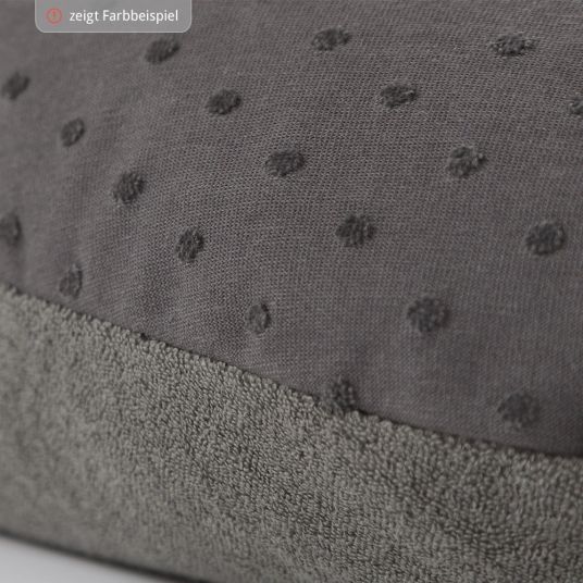 doomoo Storage pillow XL for breastfeeding & relaxing 190 cm - Pompom - Light gray