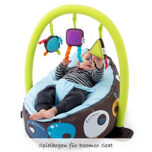 doomoo Multifunctional textile play arch for Doomoo Seat - Lime