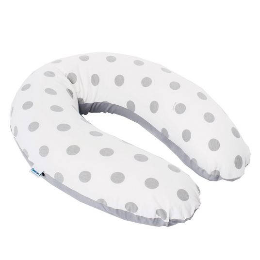 doomoo Nursing pillow Buddy Cotton 180 cm - Dots - Grey