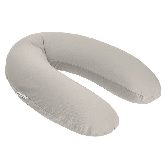 doomoo Buddy nursing pillow - with microbead filling incl. organic cotton cover 180 cm - Tetra Sand