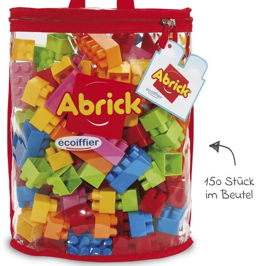 Ecoiffier Abrick building blocks 150 pieces in a bag