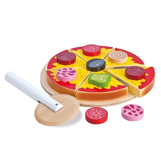 Eichhorn 17-tlg. Pizza-Set aus Holz