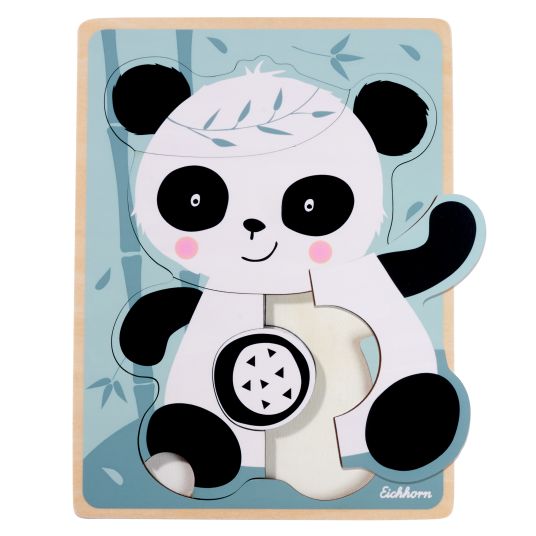 Eichhorn Inlay puzzle / Contour puzzle - Panda
