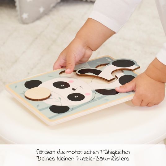 Eichhorn Einlegepuzzle / Konturen-Puzzle - Panda