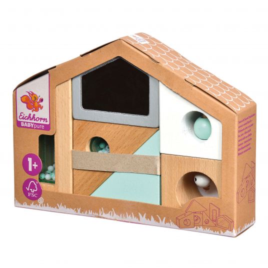 Eichhorn Sound building blocks 6 pieces of wood - Baby Pure