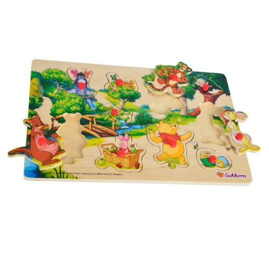 Eichhorn Winnie Pooh Steckpuzzle Holz 2+ Unterhaltung Spiele & Rätsel Puzzles Eichhorn Puzzles 