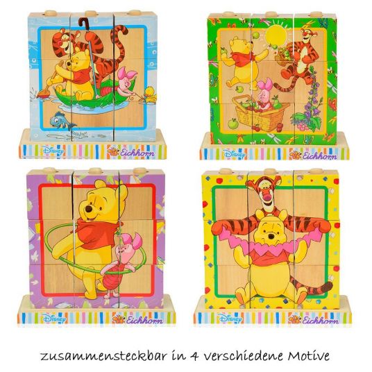 Eichhorn Cube puzzle to stick - Winnie the Pooh