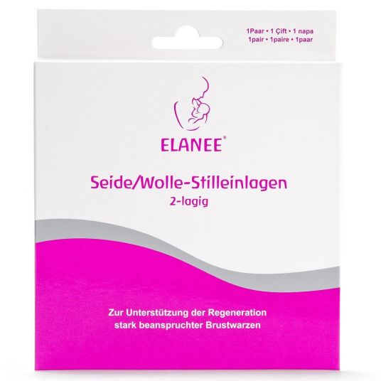 Elanee Stilleinlage Seide & Wolle 2-lagig