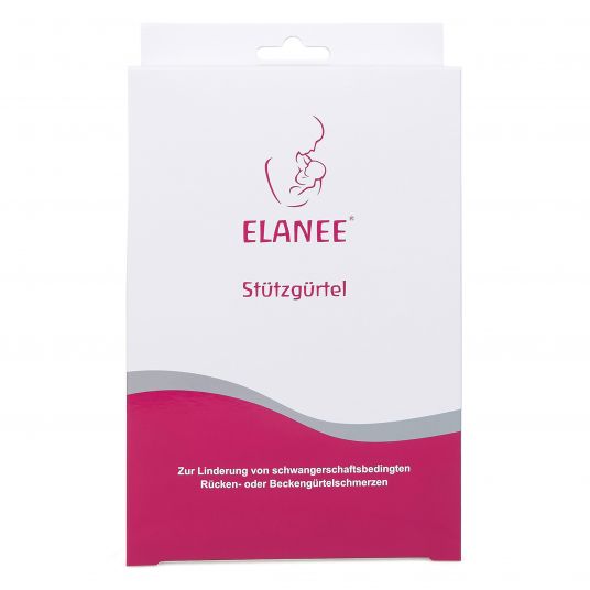 Elanee Cintura di sostegno per donne in gravidanza - Bianco - Taglia XL