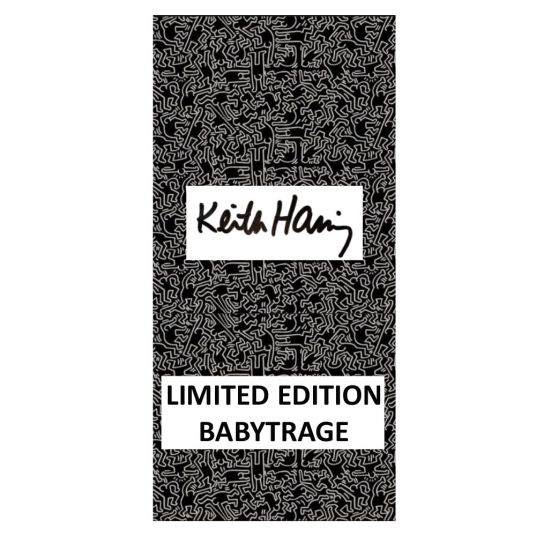 Ergobaby Babytrage 360° für 4 Tragepositionen - Keith Haring Black