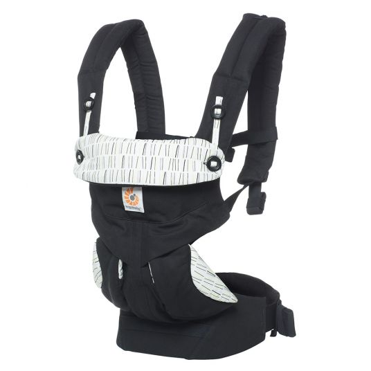 Ergobaby Baby carrier 360 for 4 carrying positions with lordosis support - Downtown