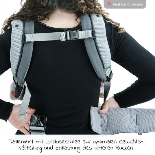 Ergobaby Baby carrier 360 for 4 carrying positions with lordosis support - Star Dust