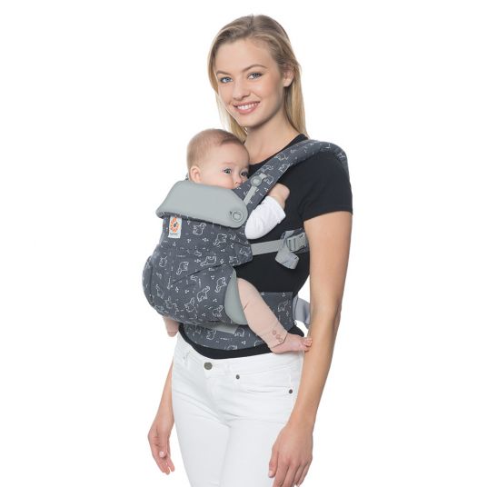 Ergobaby Baby carrier 360 for 4 carrying positions with lordosis support - Trunks Up