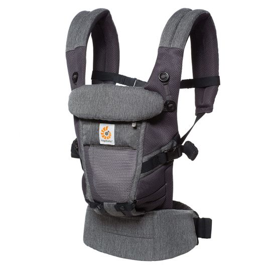 Ergobaby Baby Carrier Adapt Cool Air Mesh incl. 2 in 1 Winter Cover - Classic Weave