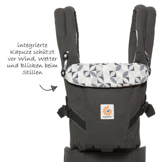 Ergobaby Baby Carrier Adapt - Graphic Grey